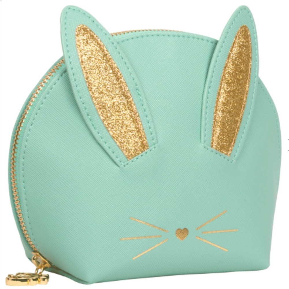 TOO FACED BE COOL NOT CRUEL MAKE UP BAG BUNNY